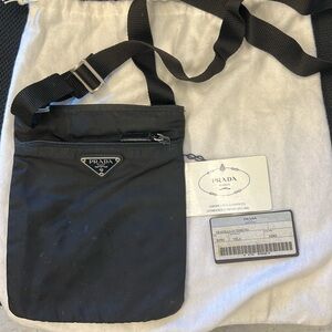 Authentic vintage Prada crossbody Tessuto bag